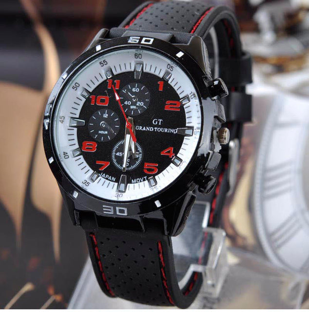 Luxury Brand Leather Fashion wristwatch
