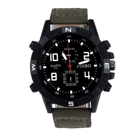 Analog Digital Military Wristwatch For Men