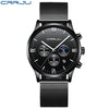 Leather Wristwatch for Men